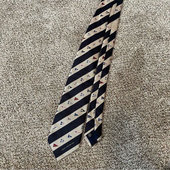 Louis Vuitton Cup Rare Authentic Silk Tie - Picture 4 of 7